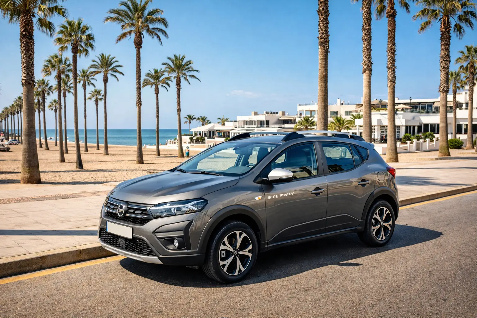 Voiture compacte pour quartier d'affaires &agrave; Casablanca